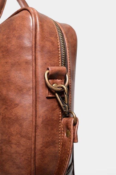 Atlas Brown Laptop Bag